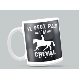 je peux pas j'ai cheval