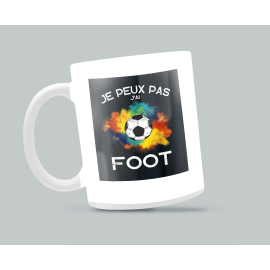 je peux pas j'ai foot